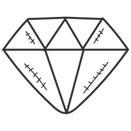 Learn Idiomas France - La qualité icône de diamant